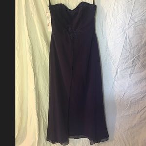 Purple Alfred Angelo Bridesmaid Dress- Size 16